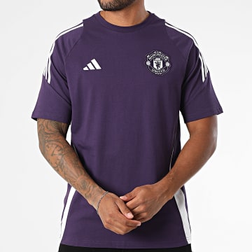 Adidas Sportswear - Tee Shirt A Bandes Manchester United JP3097 Violet