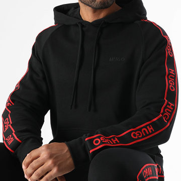 HUGO - Sweat Capuche Liam 50540921 Noir
