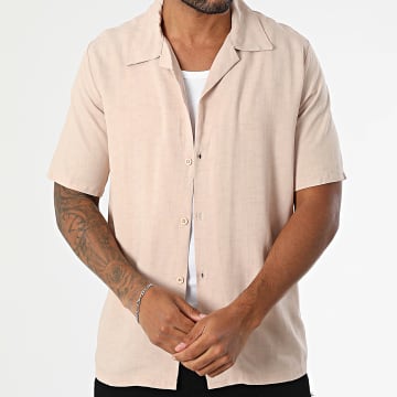 KZR - Overhemd met korte mouwen 228 Beige