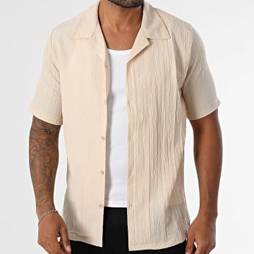 KZR - Overhemd met korte mouwen 229 Beige