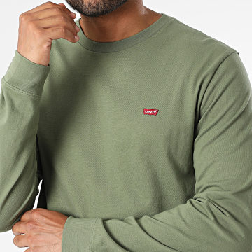 Levi's - T-Shirt Langarm 72848 Khakigrün
