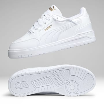 Puma - Sneakers Shuffle Downtown 402596 Puma White Puma White Gold