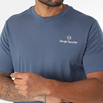 Sergio Tacchini - Tee Shirt Bold 024 40851 Bleu Foncé