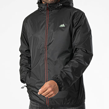 Superdry - Coupe-Vent Capuche Zippé Essential Tri Windbreaker M5012248A Noir