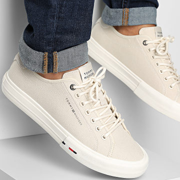 Tommy Hilfiger - Baskets Hi Vulc Street Canvas 5515 Newsprint