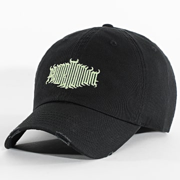 Vald - Gorra Pandemonium Negro Verde Claro