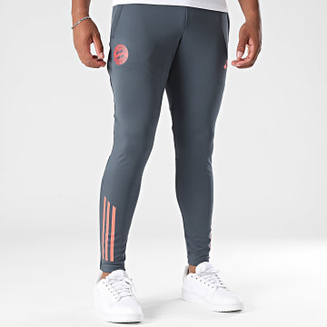 Adidas Sportswear - Pantalon Jogging FC Bayern Munich JN8779 Gris Anthracite Orange Fluo