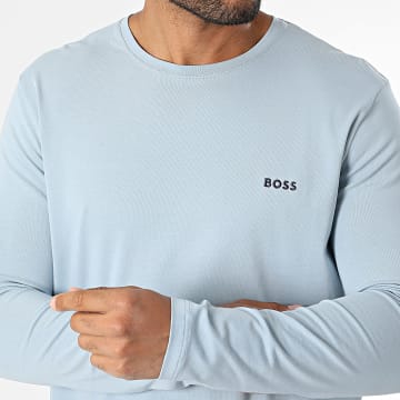 BOSS - Tee Shirt Long Sleeve Mix And Match 50515389 Light blue