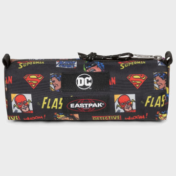 Eastpak - Benchmark Estuche Individual Iconos DC Comics Negro Amarillo Rojo