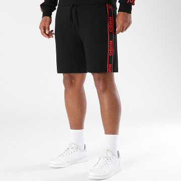 HUGO - Short Jogging Liam 50540936 Noir Rouge