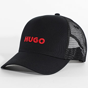 HUGO - Casquette Trucker Marsel 50535942 Noir Rouge