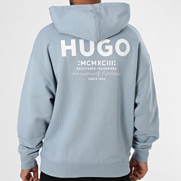 Hugo Blue - Sweat Capuche Nazardo 50510724 Bleu Clair