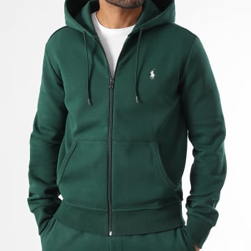 Polo Ralph Lauren - Sudadera con capucha y cremallera Original Player Verde Botella