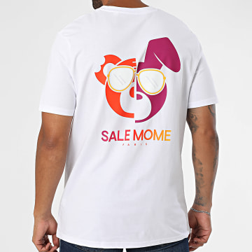 Sale Môme Paris - Tee Shirt Oversize Large Le Monde SLME Blanc