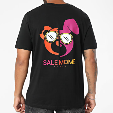 Sale Môme Paris - Tee Shirt Oversize Large Le Monde SLME Noir