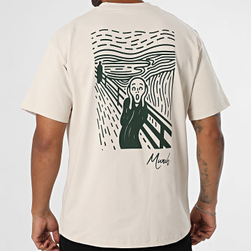 ADJ - Tee Shirt Oversize Folie 725 Beige