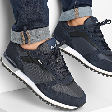 BOSS - Sneakers Parkour Runner 50523221 Blu scuro
