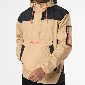 Columbia - Coupe-Vent Capuche Challenger II Windbreaker 2091001 Beige Noir
