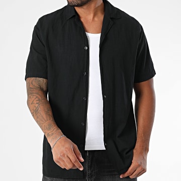Frilivin - Chemise Manches Courtes 172 Noir