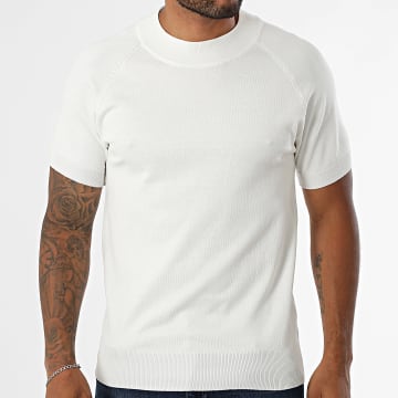 Frilivin - Camiseta de malla 100 blanca