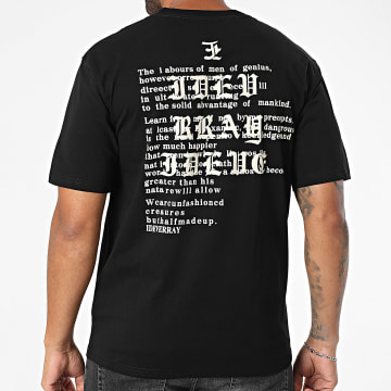 MTX - Camiseta oversize 636 Negro Beige