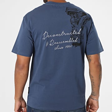 MTX - Tee Shirt Oversize 619 Bleu Marine Blanc Noir