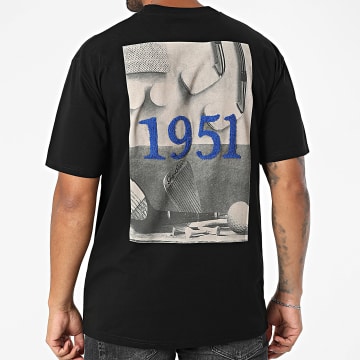 MTX - Tee Shirt Oversize 556 Noir Beige Bleu Roi