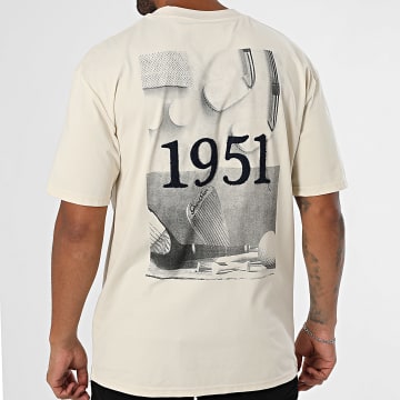 MTX - Tee Shirt Oversize 556 Beige Noir Bleu Marine