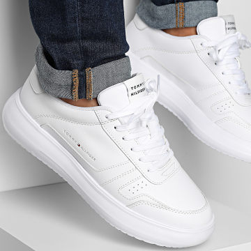 Tommy Hilfiger - Modern Lightcup Piel 5529 Zapatillas blancas