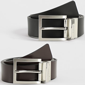 BOSS - Ceinture Réversible Marc 50497462 Noir Marron