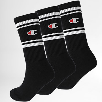 Champion - Lot De 3 Paires de Chaussettes U20081 Noir