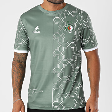 DKALI - Maillot De Foot Algérie Vert Blanc