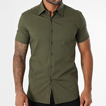 Frilivin - Camicia a maniche corte 399 Verde Khaki
