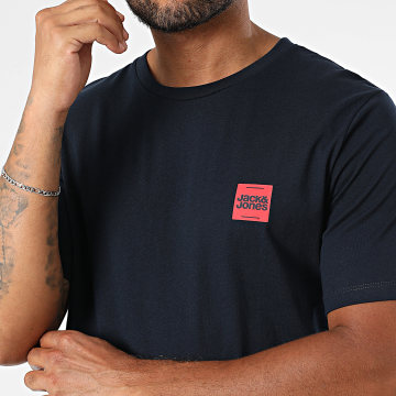 Jack And Jones - Camiseta azul marino Brandy