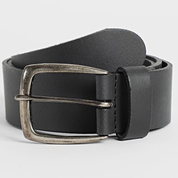 Jack And Jones - Cinturón de cuero Michael Negro