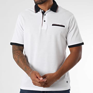 Jack And Jones - Polo Manches Courtes Luhubo Blanc