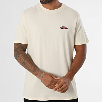 Luxury Lovers - Tee Shirt Oversize Large Bordado Autobahn Beige