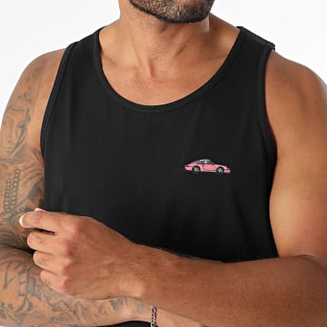 Luxury Lovers - Camiseta Autobahn Bordada Negro