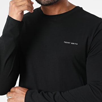 Teddy Smith - Camiseta manga larga 11017085D Negro