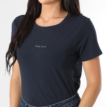 Teddy Smith - Ribelle Camiseta Mujer 31016576D Azul Marino