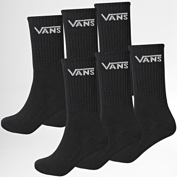 Vans - Lot De 6 Paires De Chaussettes 00QCB Noir