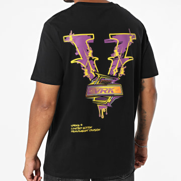 Vrunk - Los Angeles Zwart Paars T-shirts