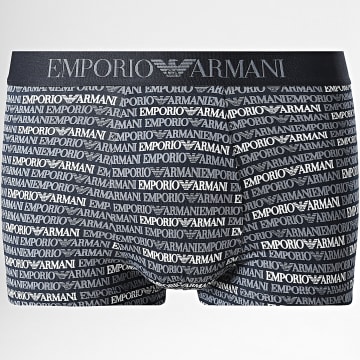 Emporio Armani - Boxer EM000232-AF14994 Marineblau Grau Weiß