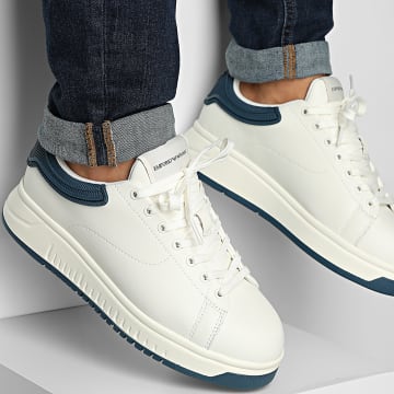 Emporio Armani - EM003663-AF18212 Off White Ottanio Sneakers
