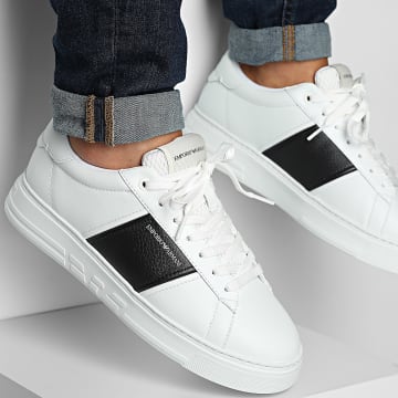 Emporio Armani - Sneakers EM003701-AF18017 White Navy