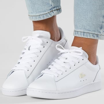 Lacoste - Baskets Femme Carnaby Set 225 White Off White
