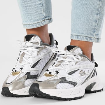 Lacoste - Baskets Femme L003 Neo Shot 225 White Silver