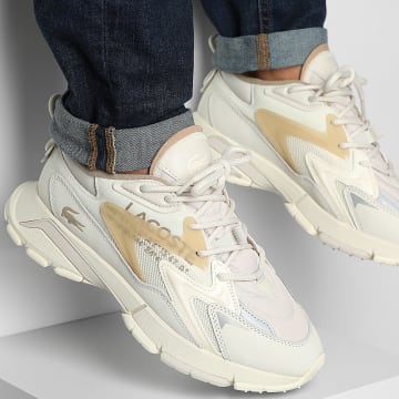 Lacoste - Basket L003 Neo Tech 125 Off White Marrón claro