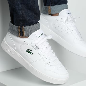 Lacoste - Scarpe da ginnastica Court Ace 225 Bianco Verde Scuro