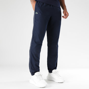 Lacoste - Pantalon Jogging Logo Crocodile Bleu Marine